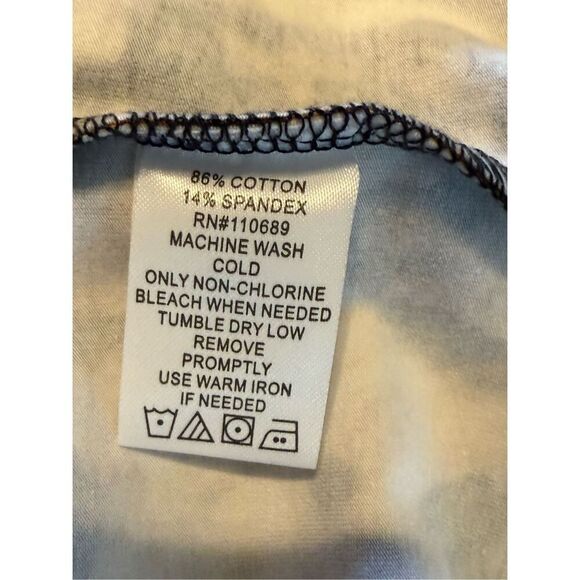 Renee Greenstein Size S Animal Print Tee Shirt Dress Flattering Shaping Cheetah - Picture 9 of 9